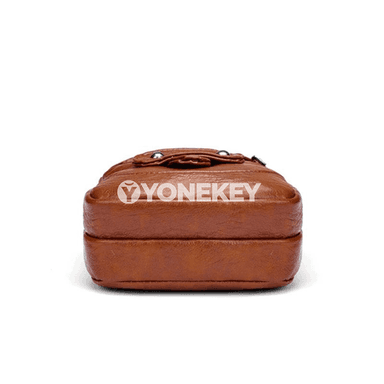 Aýallar üçin kiçi PU deri egin sumkasy, vintage crossbody gapjyk