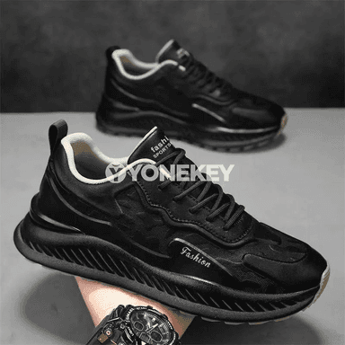 Erkekler üçin tomusky sport stil köwüşler, galyň tabanly rahat model