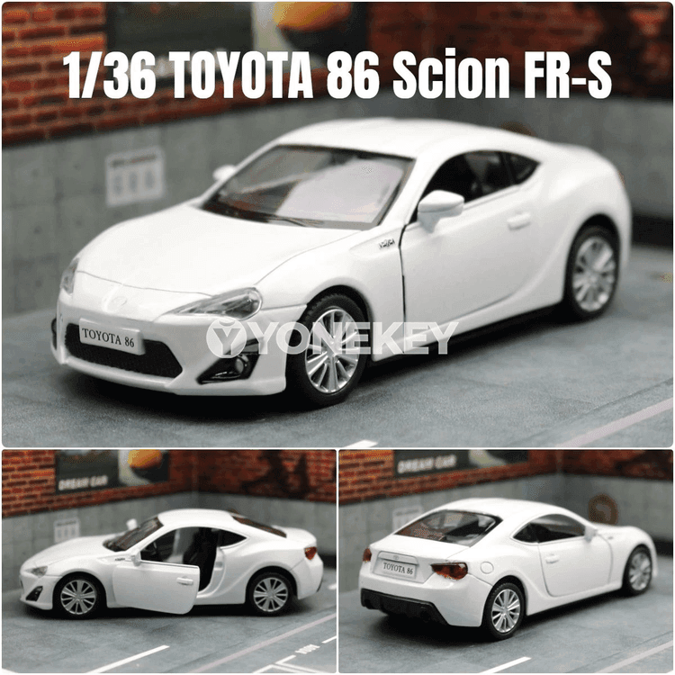 TOYOTA GT 86 1:36 metal model awtoulag, çagalar üçin sowgat