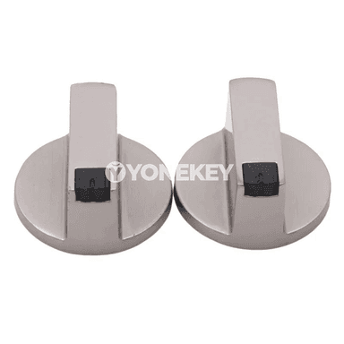 Gaz peçi üçin metal dolandyryş düwmesi 2 sany, uniwersal adapter