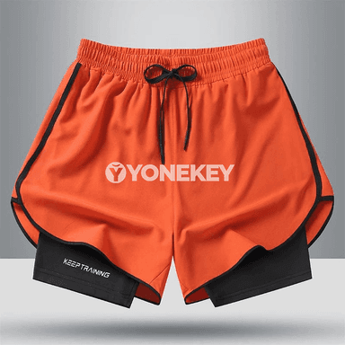 Uniseks ýeňil sport şortikleri, çalt gurap, ylgaw we fitnes üçin