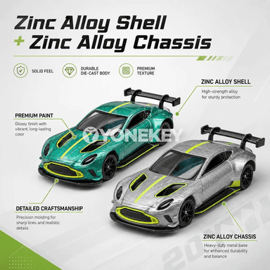 Aston Martin Vantage GT3 1:64 metal model awtoulag, sowgatlyk
