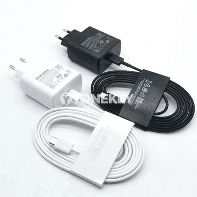 Samsung 45W çalt zarýad beriji adapter, 1.8 m Type-C kabel bilen