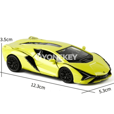 Lamborghini LP670-4 1:36 metal model awtoulag oýunjagy