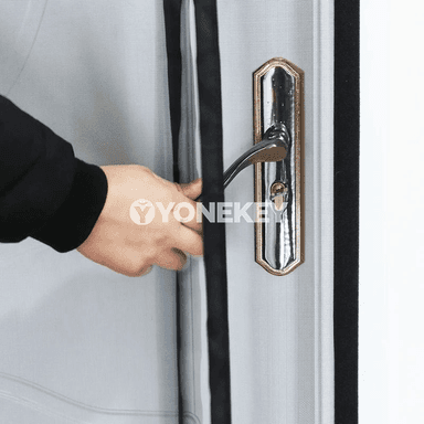Uly beýik gapylar üçin magnitli tor perde, ýörite ölçegli