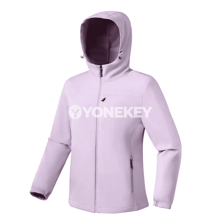 Aýal-gyzlar üçin ýyly, suw geçirmeýän ýeňil softshell penjek