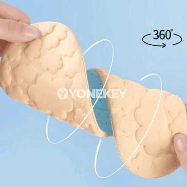 Aýakgap üçin 1 jübüt massajly memory foam içki goýulýanlar