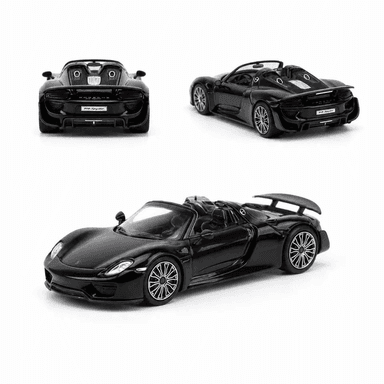 Porsche 918 Spyder 1:64 metal model awtoulag - kolleksiýa üçin