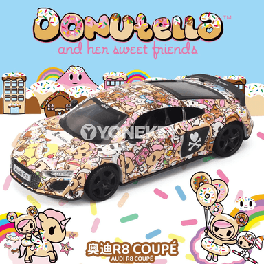 TOKIDOKI 1:36 metal awtoulag modeli, kolleksiýa üçin