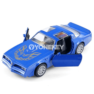 Pontiac Firebird 1:36 klassik diecast model awtoulag, çekimli
