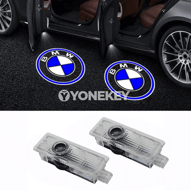 BMW gapy üçin 2 sany LED proýektor ýagtylygy, hoş geldiňiz çyrasy