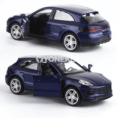 Porsche Macan S 1:36 metall model awtoulag, çekmeli, çagalar üçin