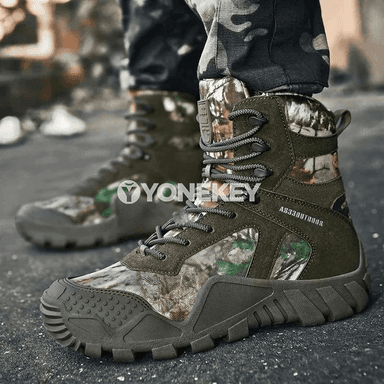 Erkekler üçin kamuflýaj beýik ankletik ädikler, trekking üçin