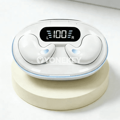 Simsiz Bluetooth mini nauşnikler X55, mikrofonly, suwa garşy