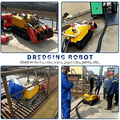 HD kamera bilen senagat şlýud arassalaýjy robot