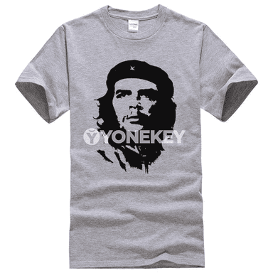 CHE GUEVARA erkekler üçin tomuslaýyn çaply 100% pagta futbolka