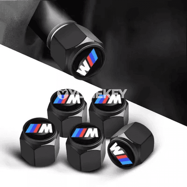 BMW üçin alýumin rezin klapan gapaklar – 5 sany