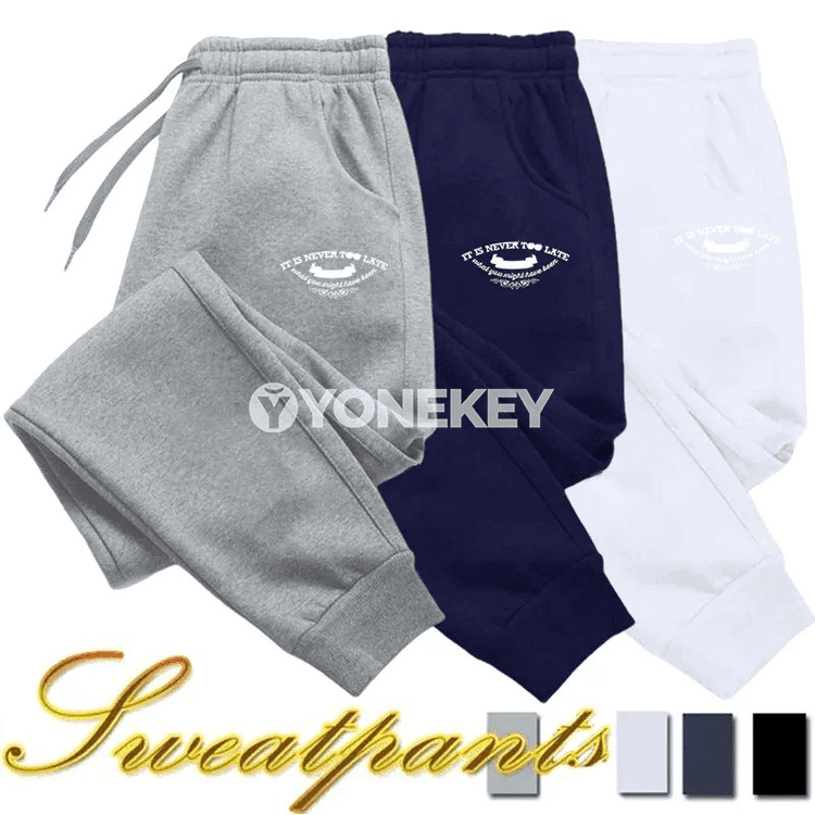 Erkekler üçin ýyly sport jogger balaklar, türgenleşik üçin
