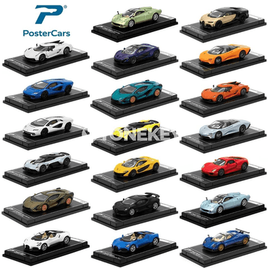 1:64 metal mini awtoulag modeli — supercar kolleksiýasy
