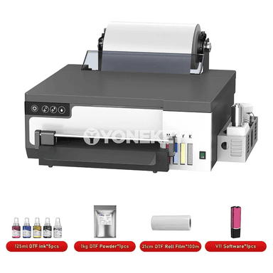 A4 DTF printeri Epson XP600, mata we futbolka üçin çap enjamy