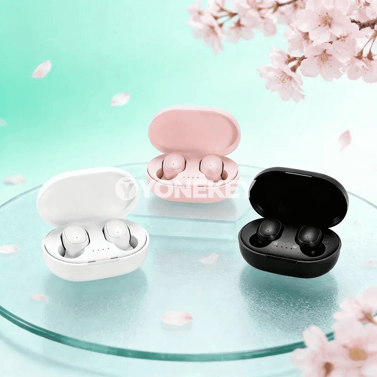 A6S simsiz Bluetooth nauşnik, mikrofonly sport earbuds