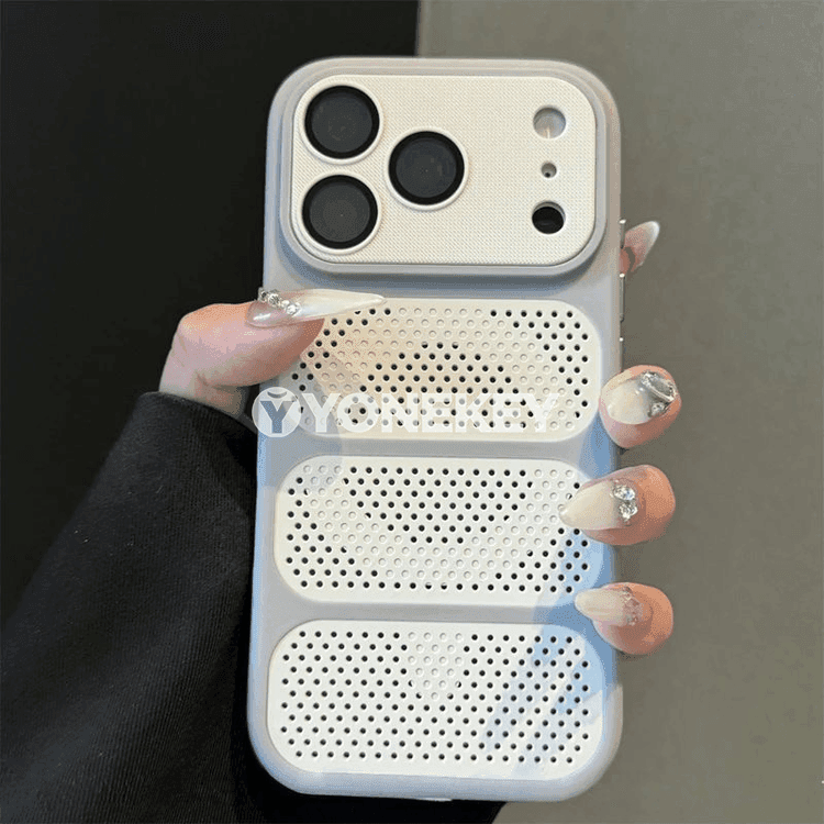 iPhone üçin mat ýylylyk paýlaýan magnitli gorag gaby