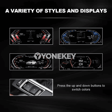 BMW üçin sanly instrument paneli we dashboard klasteri