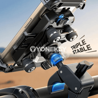 Joyroom motosikl telefon tutawajy, titreşige garşy, 360° aýlanýar