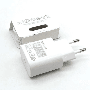 Samsung üçin 25W çalt zarýad beriji adapter, EU/US, Type-C