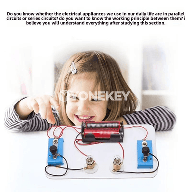Çagalar üçin DIY elektrik zynjyr toplumy, ylmy okuw modeli