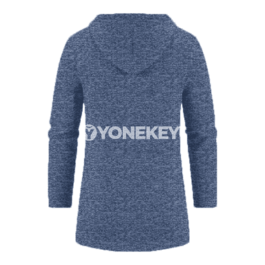Erkekler üçin kapýuşonly ýyly sport sviteri, oversize, fermuarly