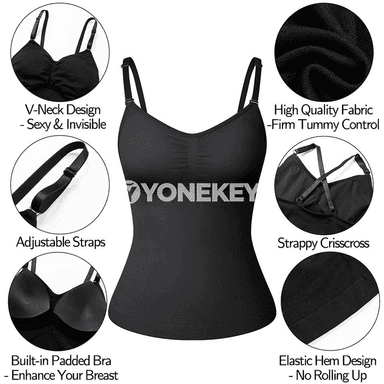 Zenanlar üçin plus size shapewear maýka, garyn gözegçilik tank top