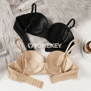 Zenanlar üçin simsiz push-up bra, rahat we görünmeýän görnüş