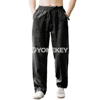 Erkekler üçin ýeňil, dem alýan tomusky sport balaklary