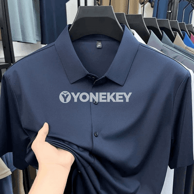 Erkekler üçin tomuslyk iş köýnegi, ýeňil, uzyn hyzmatly