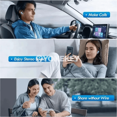CHUBAN simsiz Bluetooth gulaklyklar, HiFi ses we uzak batareýa