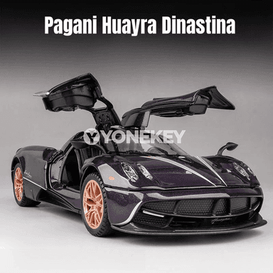 Pagani Huayra Roadster 1:32 sesli yşykly metal model awtoulag
