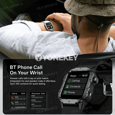 HW12 akylly sagat, 2.01" AMOLED, GPS, Bluetooth jaň, 10ATM