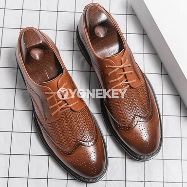 Erkekler üçin klassik deri loafer köwüşler