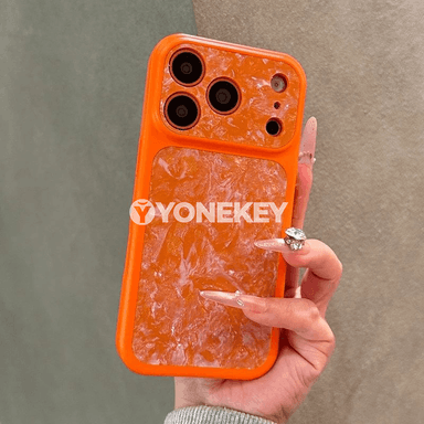 iPhone üçin akril şokdan goraýjy Candy görnüşli örtük