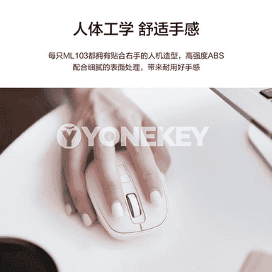 Kompýuterler üçin ML103 Bluetooth syçanjygy.