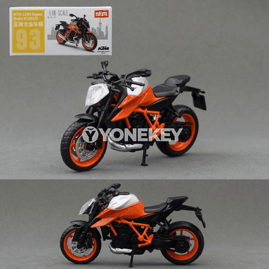 KTM 1290 Super Duke R 1:18 metal motosikl modeli