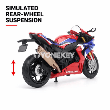 Honda CBR1000RR-R 1:18 metal motosikl modeli, kolleksiýa üçin