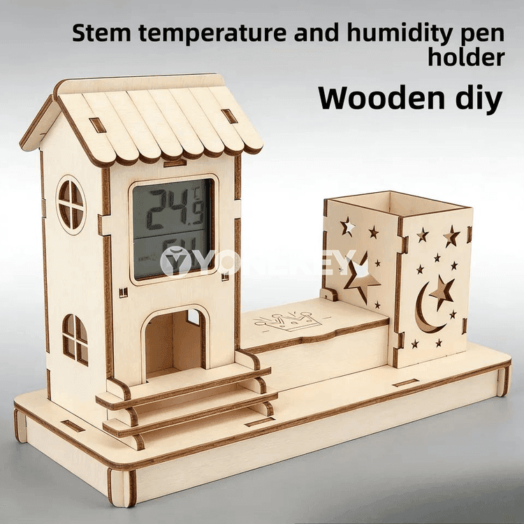 Çagalar üçin DIY temperatura we çyglylyk okuw modeli