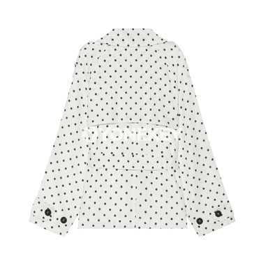 Zenanlar üçin boýunýaka jaket, nokatly ýeňli ýaz-tomus model