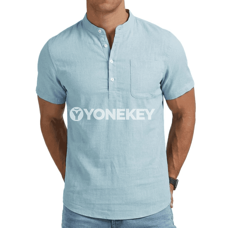 Tomus erkek köýnegi, ýeňil, dem alýan, giň kesimli, jübili model