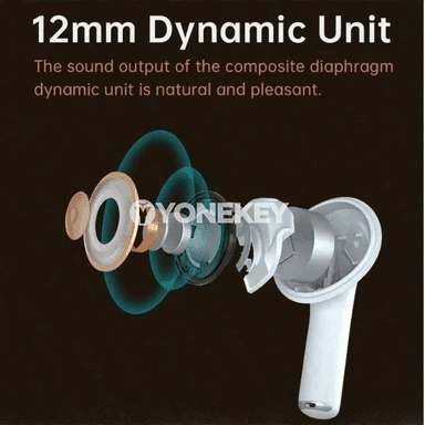 Bluetooth simsiz nauşnikler, HiFi ses, mikrofonly, sport üçin