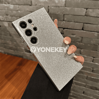 Samsung S22/S23/S24/S25 üçin parlak glitter gorag gapak