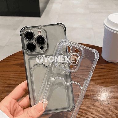 iPhone üçin açyk kartoçkaly gorag gap, şokdan goragly