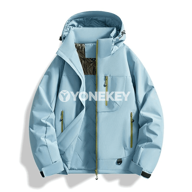 Aýallar üçin ýyly fleece kurtka — suw geçirmez, ýel geçirmez
